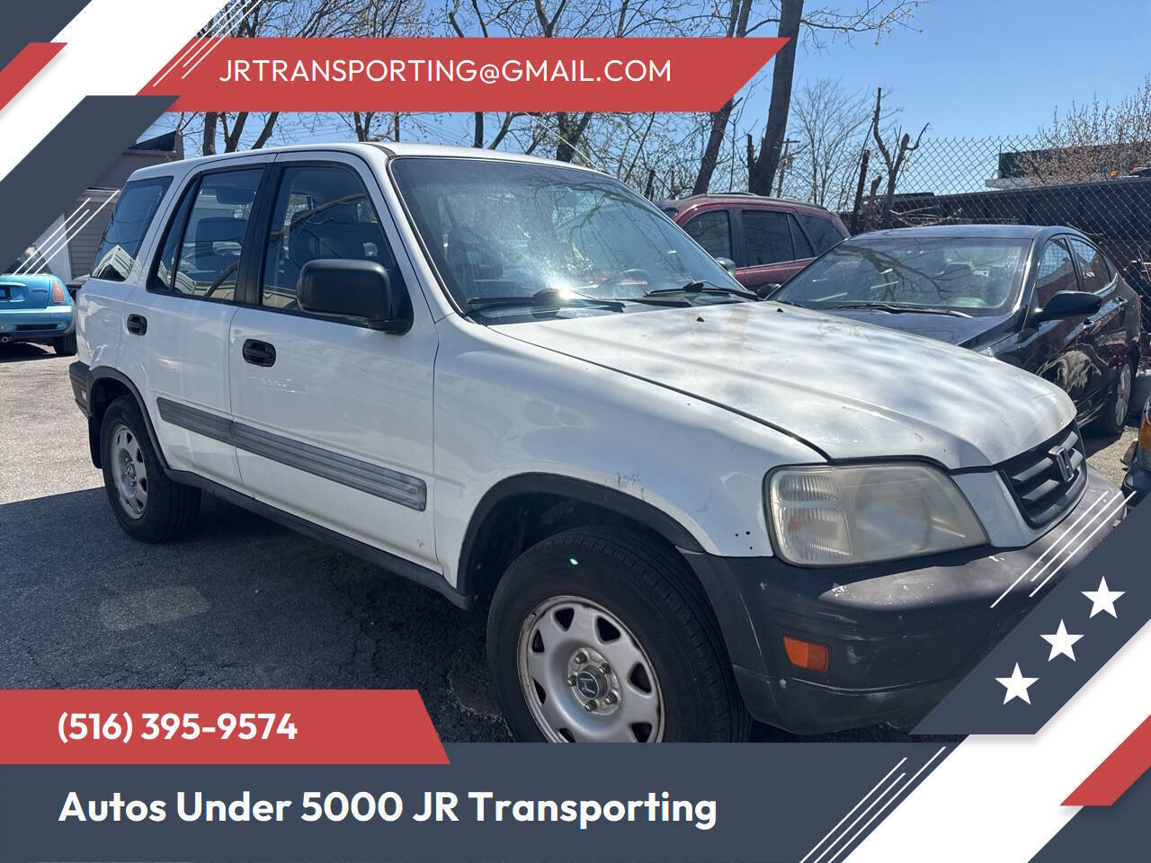 White 2000 Honda CR-V LX LX 4dr SUV 1