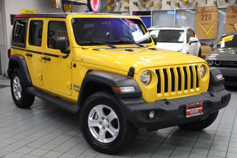 2019 Jeep Wrangler Unlimited for sale at Windy City Motors in Chicago IL