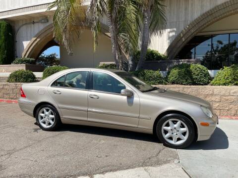 2004 Mercedes-Benz C-Class for sale at MILLENNIUM CARS in San Diego CA