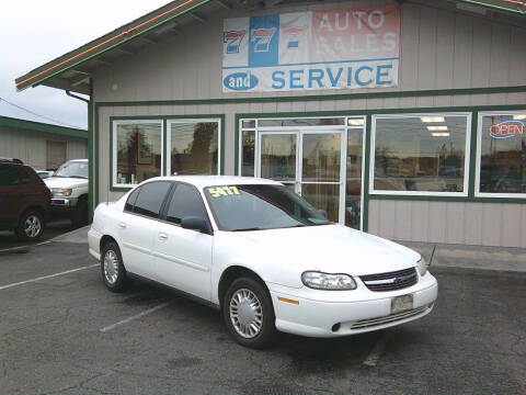 2003 Chevrolet Malibu for sale at 777 Auto Sales and Service in Tacoma WA