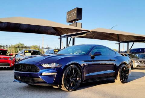 2018 Ford Mustang for sale at Elite Motors in El Paso TX