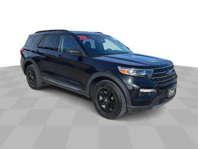Used 2023 Ford Explorer XLT with VIN 1FMSK8DH0PGB27880 for sale in Waterloo, IA