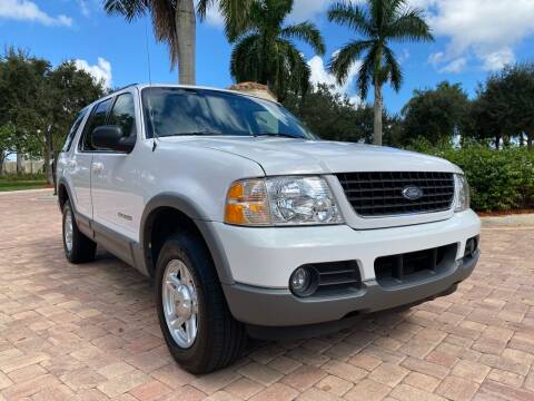 2002 Ford Explorer for sale at LIBERTY MOTORCARS INC in Royal Palm Beach FL
