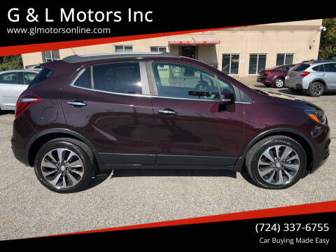 2017 Buick Encore for sale at G & L Motors Inc in New Kensington PA