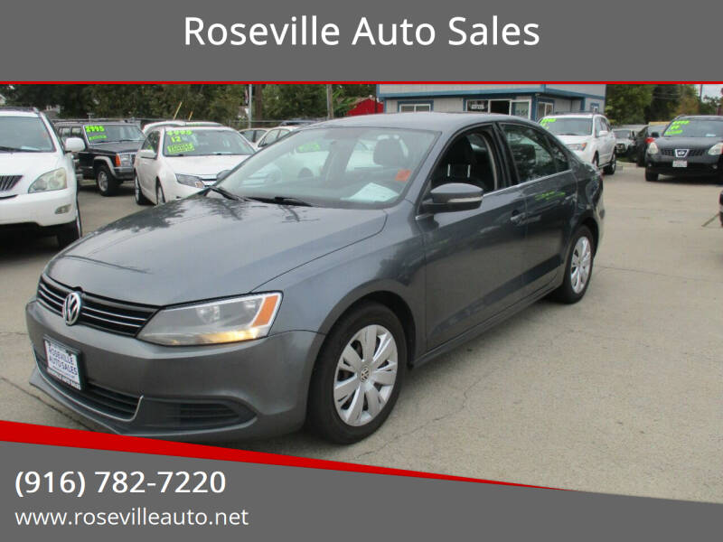 2013 Volkswagen Jetta for sale at Roseville Auto Sales in Roseville CA
