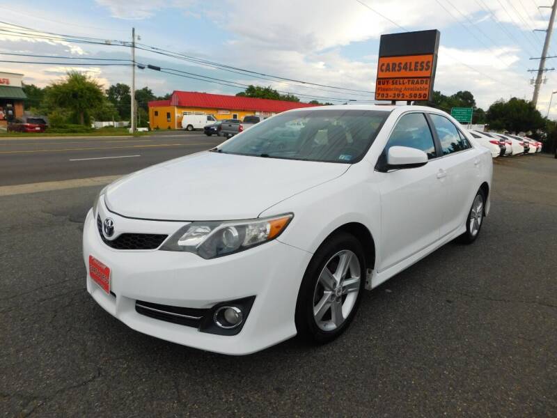 2013 Toyota Camry for sale at Cars 4 Less in Manassas VA