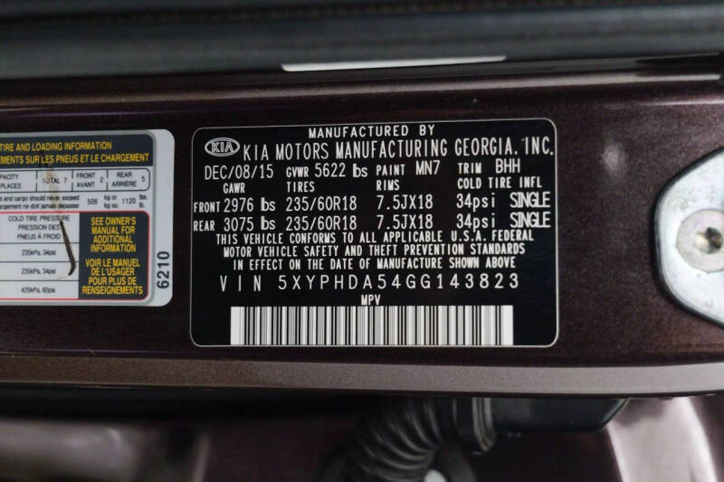 2016 Kia Sorento EX V6