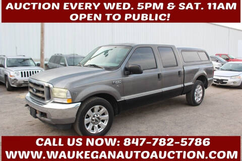 2002 Ford F-250 Super Duty for sale at Waukegan Auto Auction in Waukegan IL