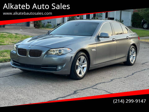 2012 BMW 5 Series for sale at Alkateb Auto Sales in Garland TX