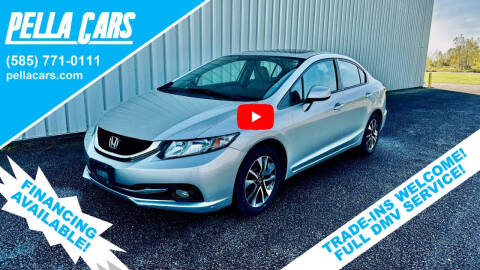 2013 Honda Civic for sale at Pella Cars LLC in Brockport NY