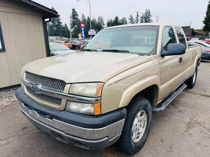 Used 2004 Chevrolet Silverado 1500 Z71 with VIN 2GCEK19T241307604 for sale in Tacoma, WA