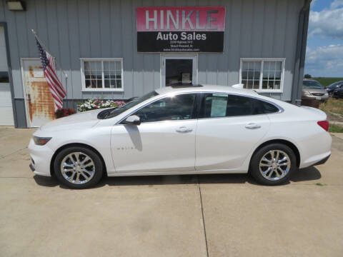 2017 Chevrolet Malibu for sale at Hinkle Auto Sales in Mount Pleasant IA