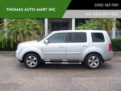 2014 Honda Pilot for sale at Thomas Auto Mart Inc in Dade City FL