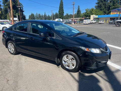 2015 Honda Civic for sale at Lino's Autos Inc in Vancouver WA