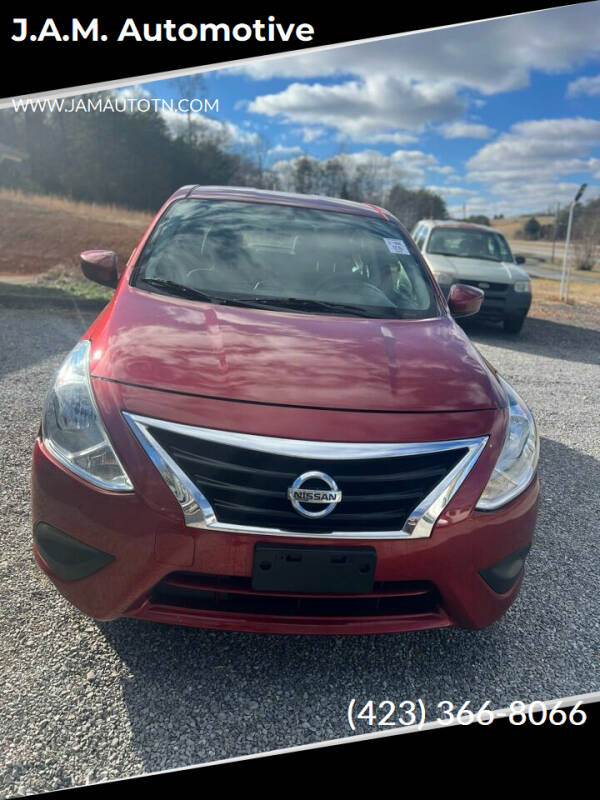 2018 Nissan Versa for sale at J.A.M. Automotive in Surgoinsville TN