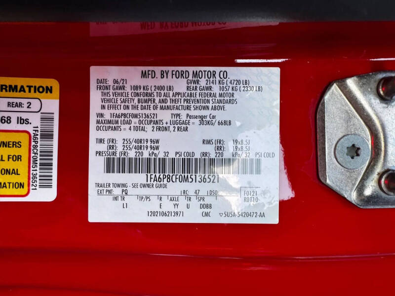 2021 Ford Mustang GT Premium