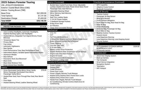 2025 Subaru Forester Touring