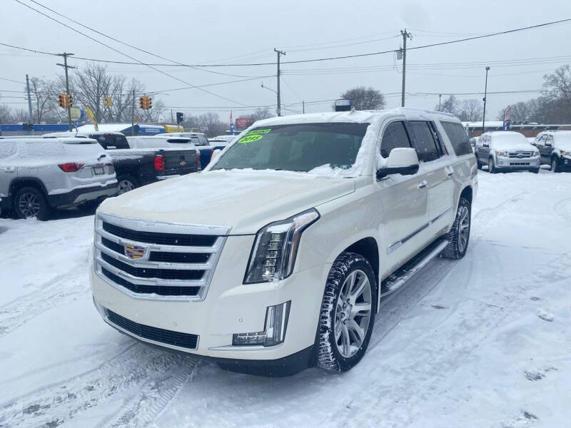 2015 Cadillac Escalade ESV for sale at Prime Time Auto Financing in Redford MI