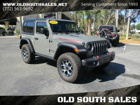 2022 Jeep Wrangler for sale at OLD SOUTH SALES in Vero Beach FL