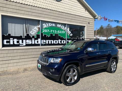 2012 Jeep Grand Cherokee for sale at CITY SIDE MOTORS in Auburn ME