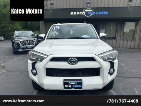 2016 Toyota 4Runner for sale at Kafco Motors in Holbrook MA