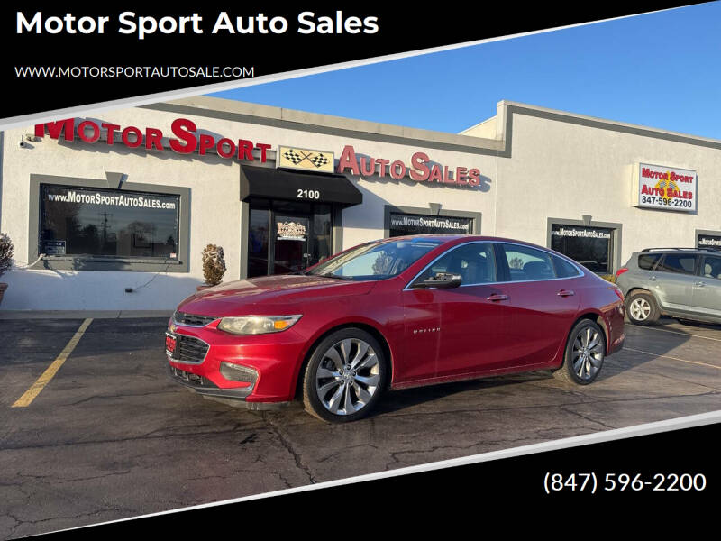 2016 Chevrolet Malibu for sale at Motor Sport Auto Sales in Waukegan IL