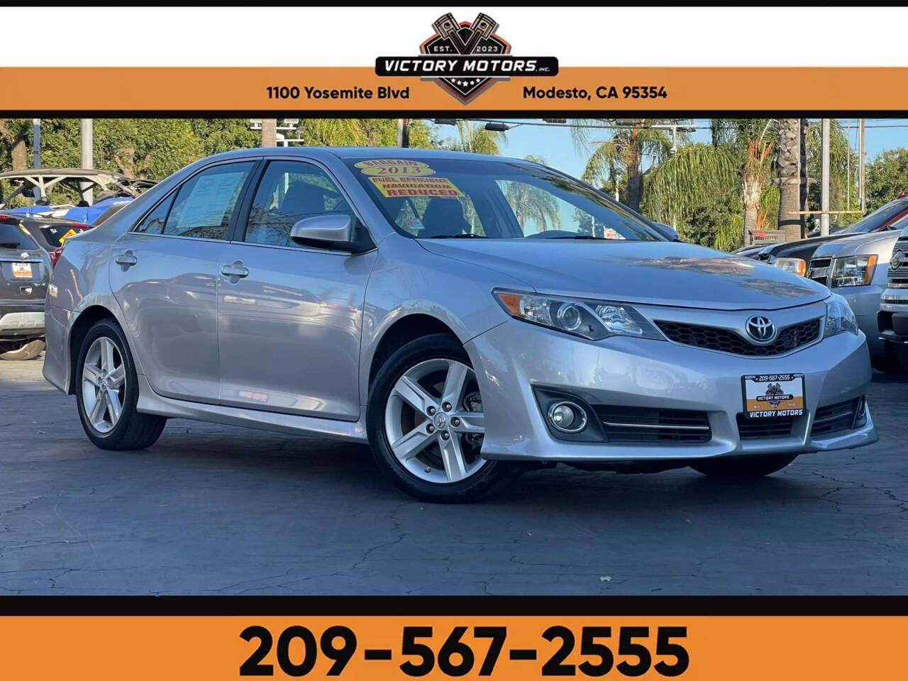 2013 Toyota Camry for sale at Victory Motors Inc in Modesto, CA