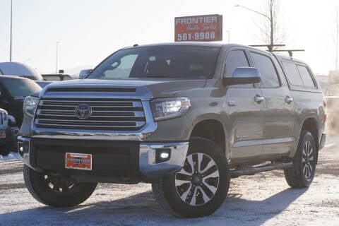 2018 Toyota Tundra for sale at Frontier Auto & RV Sales in Anchorage AK