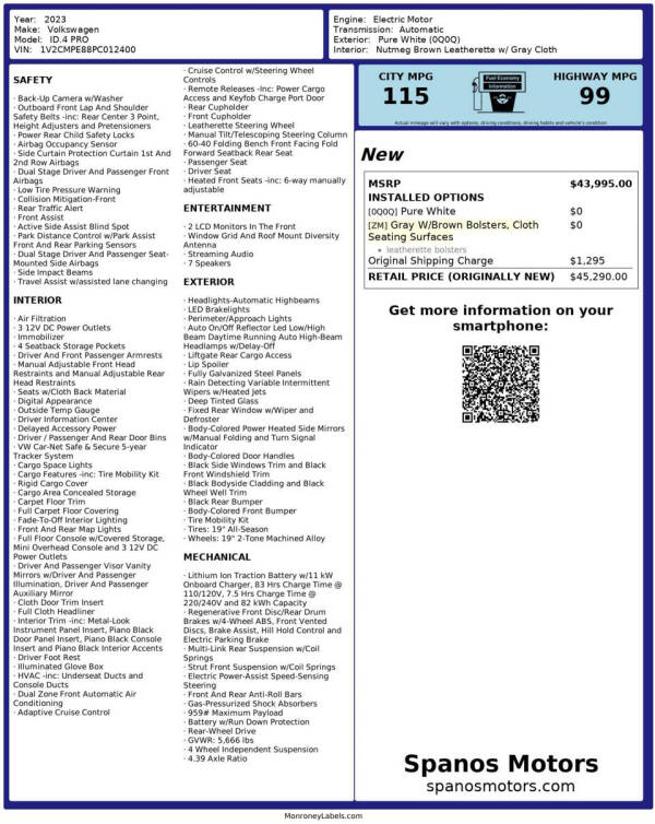 2023 Volkswagen ID.4 Pro