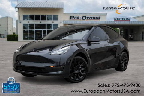 2024 Tesla Model Y for sale at European Motors Inc in Plano TX