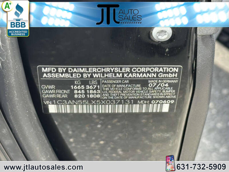 2005 Chrysler Crossfire