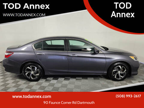 2016 Honda Accord for sale at TOD Annex in Dartmouth MA