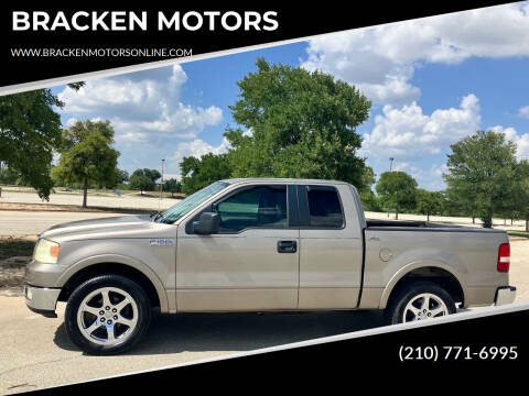 2005 Ford F-150 for sale at BRACKEN MOTORS in San Antonio TX