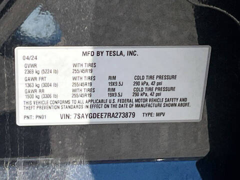 2024 Tesla Model Y Long Range