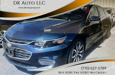 2017 Chevrolet Malibu for sale at DK Auto LLC in Stone Mountain GA