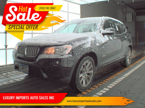 2014 BMW X3 for sale at LUXURY IMPORTS AUTO SALES INC in North Branch MN