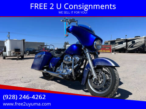 2009 Harley-Davidson Street Glide for sale at FREE 2 U Consignments in Yuma AZ