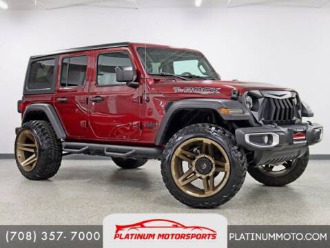2022 Jeep Wrangler Unlimited for sale at PLATINUM MOTORSPORTS INC. in Hickory Hills IL