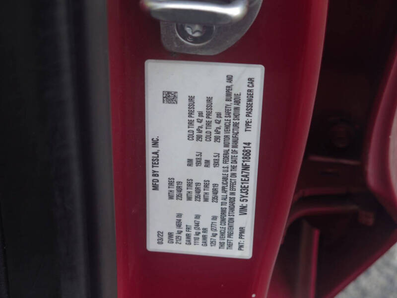 2022 Tesla Model 3