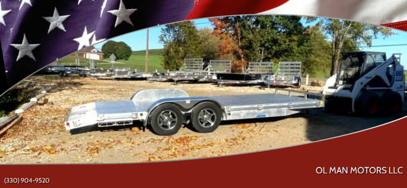 2017 RC Trailer 8.5 x 20 Aluminum Trailer for sale at Ol Man Motors LLC in Louisville OH