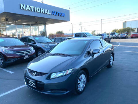 2013 Honda Civic for sale at National Autos Sales in Sacramento CA