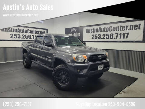 2015 Toyota Tacoma for sale at Austin's Auto Sales in Edgewood WA