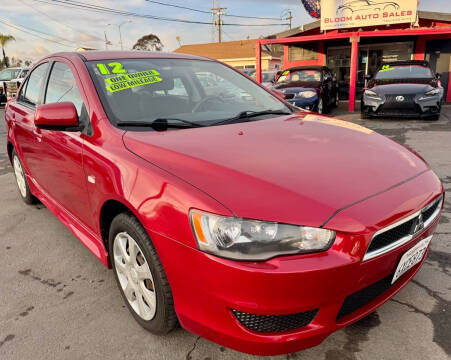 2012 Mitsubishi Lancer for sale at Bloom Auto Sales in Escondido CA