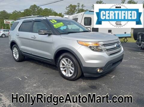 2013 Ford Explorer for sale at Holly Ridge Auto Mart in Holly Ridge NC