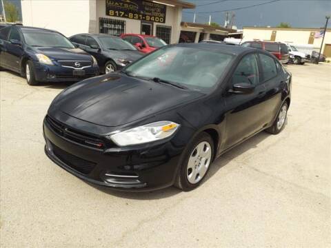 2016 Dodge Dart for sale at Watson Auto Group in Fort Worth TX