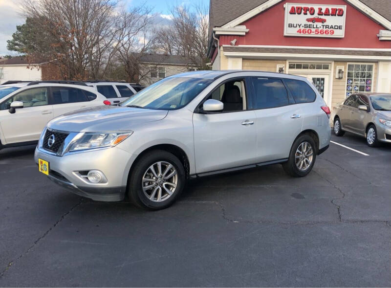 2014 Nissan Pathfinder for sale at Auto Land in Virginia Beach VA