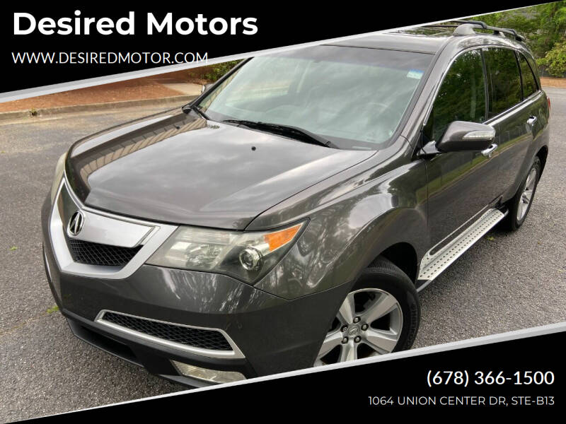 2011 Acura MDX for sale at Desired Motors in Alpharetta GA