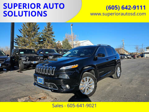 2018 Jeep Cherokee for sale at SUPERIOR AUTO SOLUTIONS in Spearfish SD