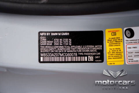 2021 BMW M4 Competition