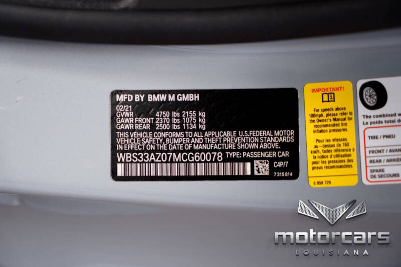 2021 BMW M4 Competition